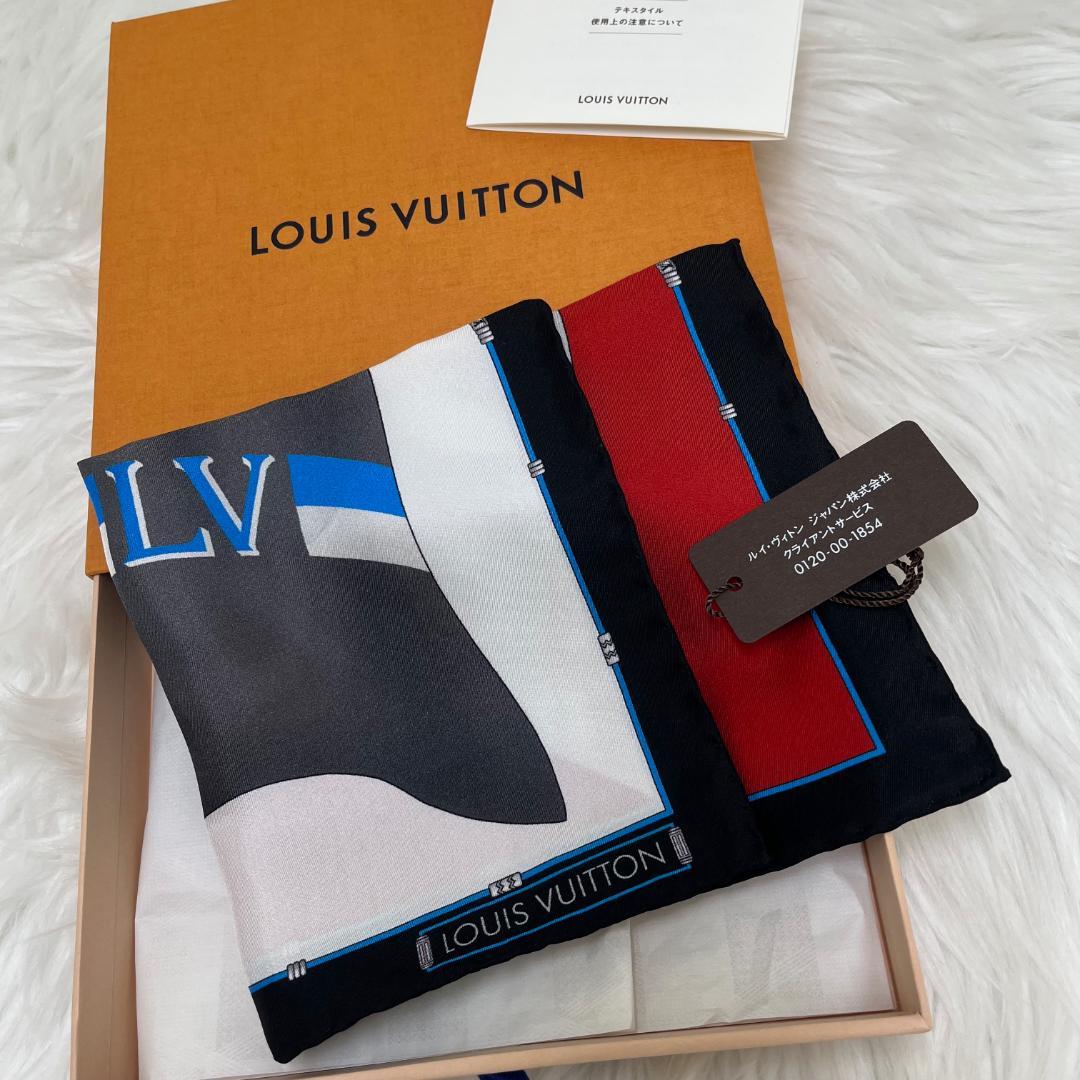 新品タグ付き✨ルイヴィトン　LOUIS VUITTON 　スカーフ　箱付き
