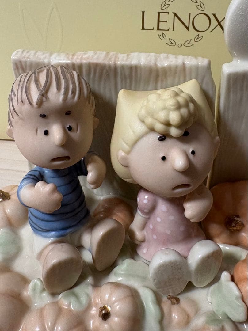 LENOX レノックス PEANUTS ザ•グレート•パンプキン 置物 レア！