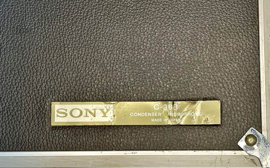 【完動品】SONY C-38B コンデンサーマイク 漫才・レコーディング定番