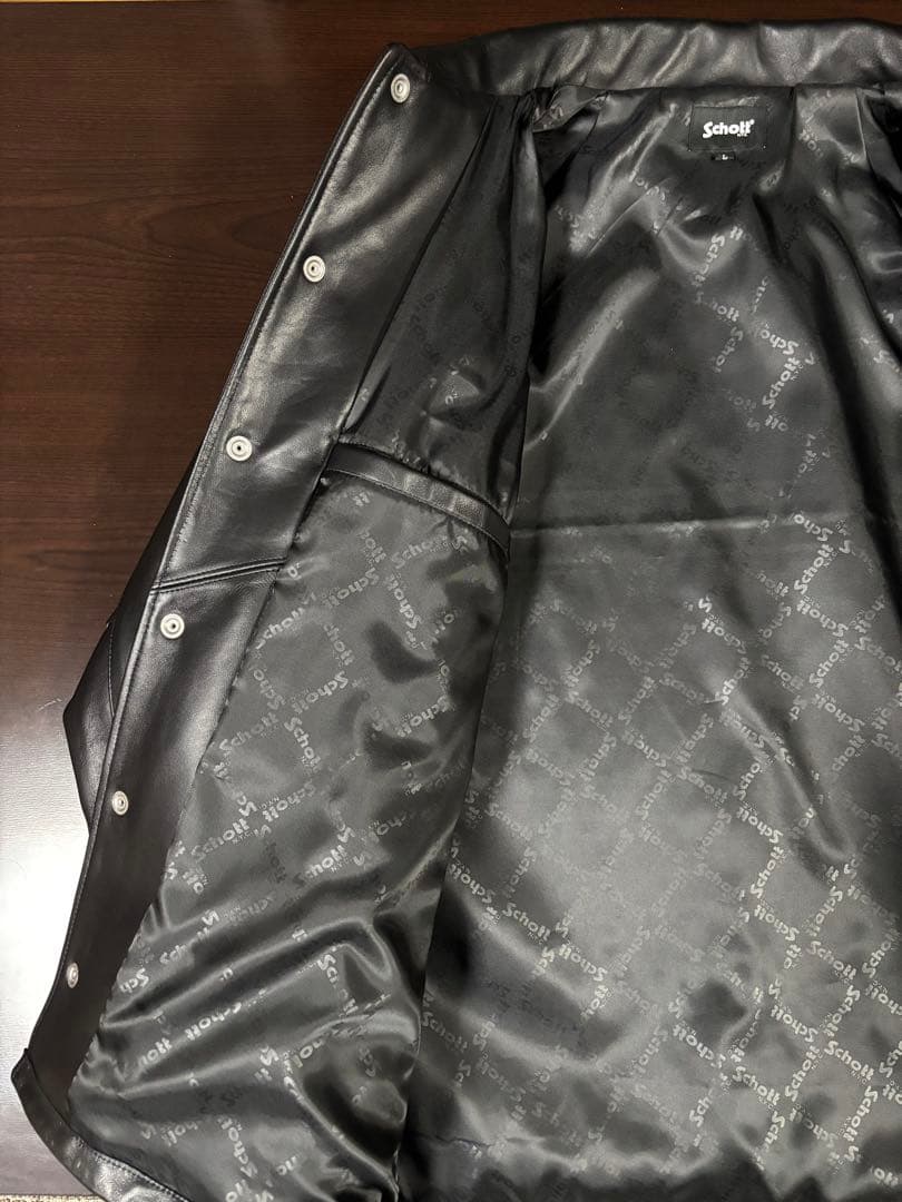 Schott シープレザーコーチジャケット　782-3950081