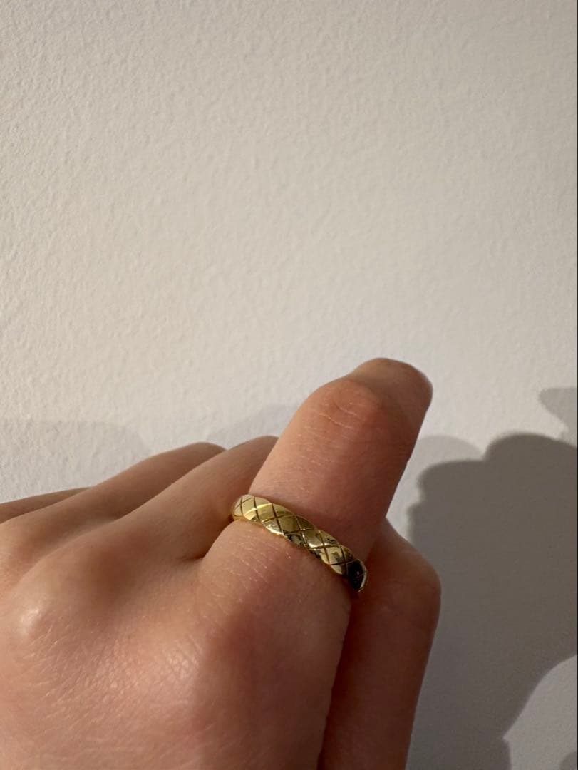 CHANEL / ココクラッシュ リング（18K イエローゴールド ミニモデル）