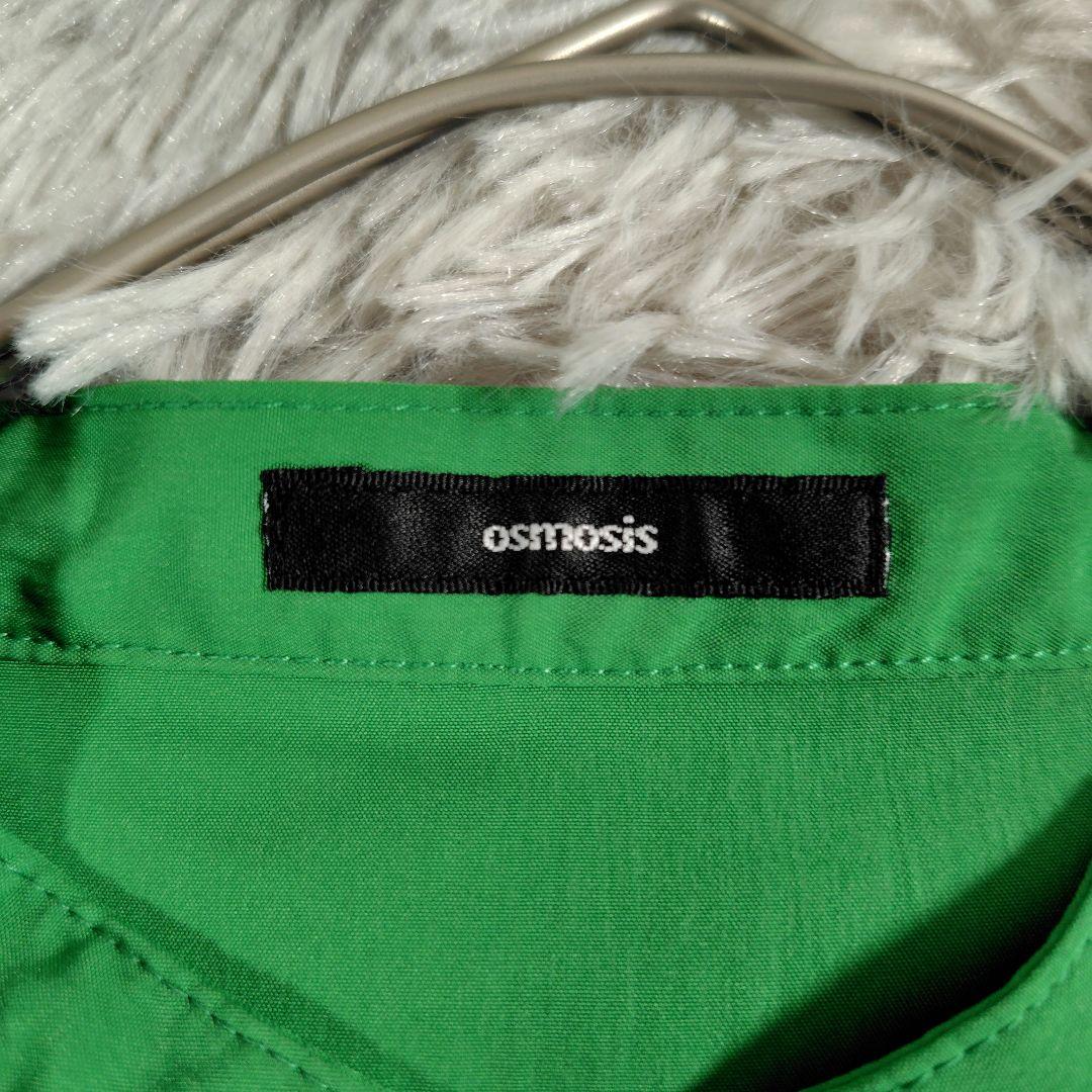 OSMOSIS◎ギャザーコクーンワンピース ロングワンピース(F)ボリューム袖
