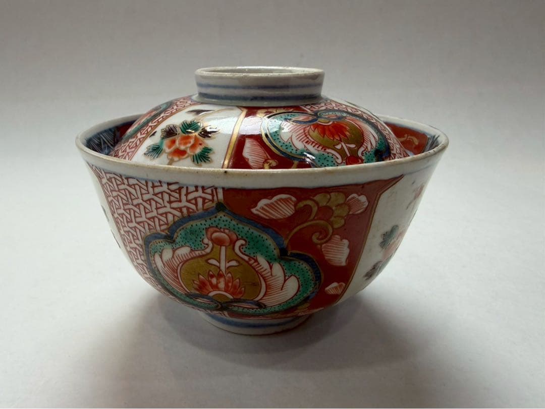古伊万里　蓋茶碗
