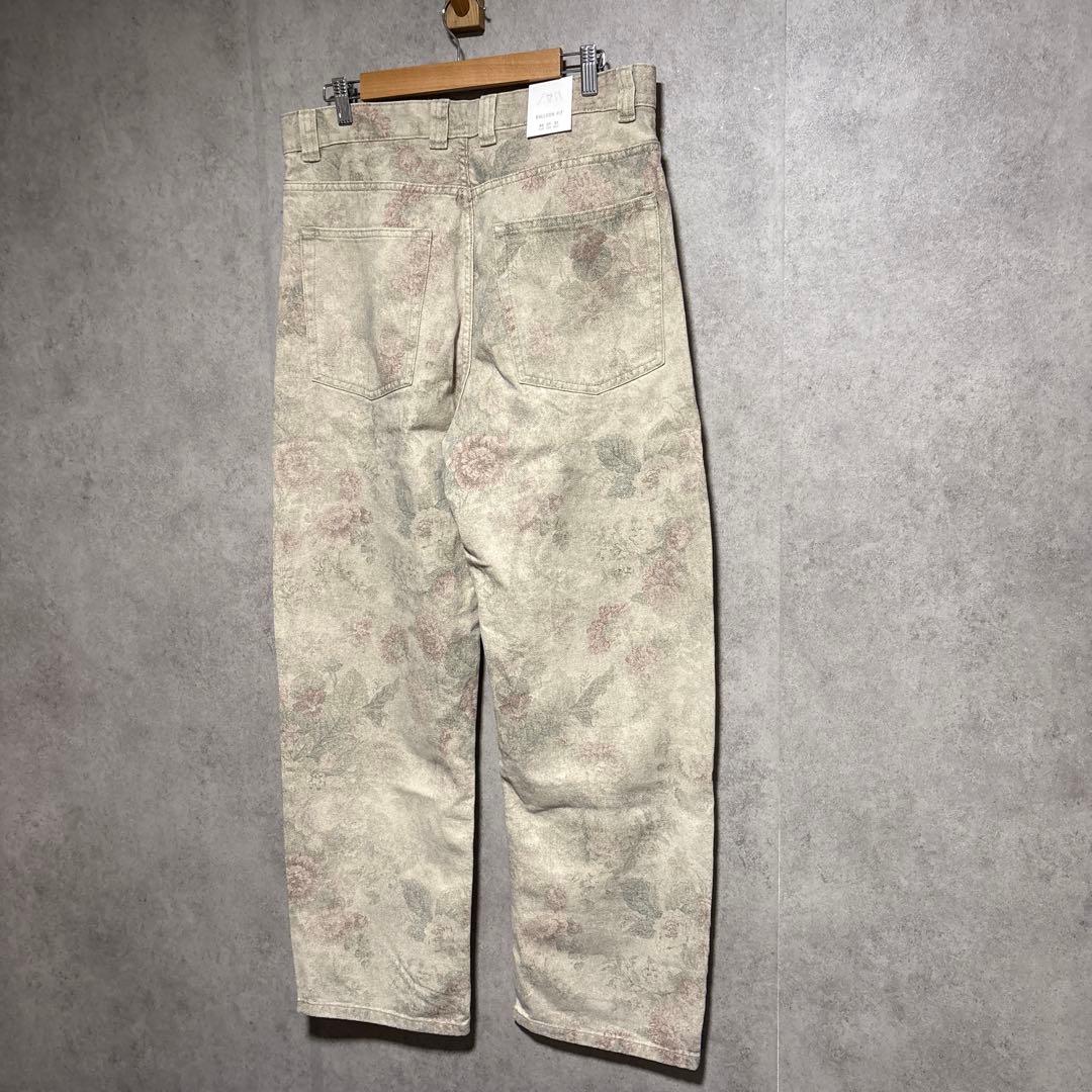 ZARA ザラ バルーンフィットアブストラクトプリントパンツ EU40 jp31