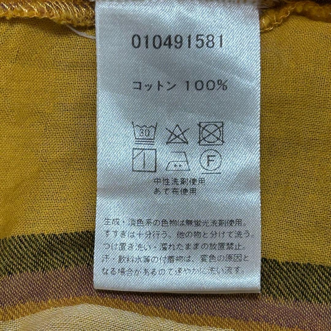 【ヌキテパ】シャツロングワンピース　ドレス　インド綿コットン100% 長袖