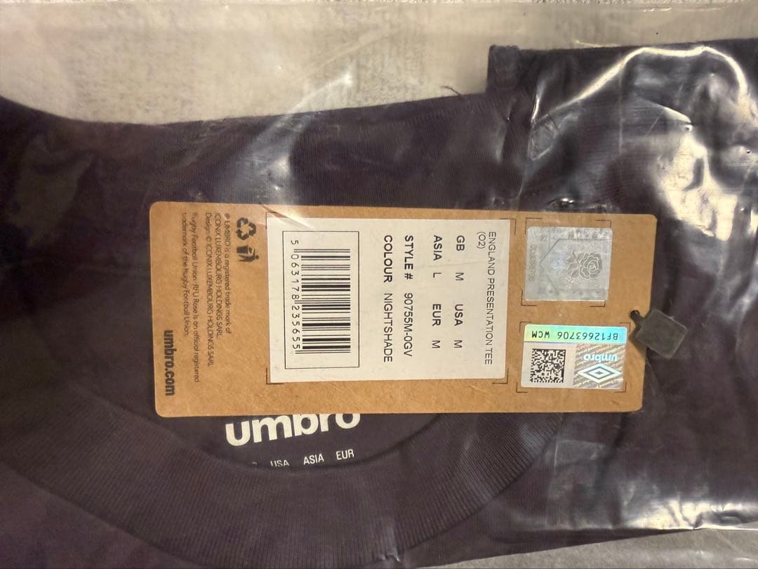 イングランド代表　ラグビー プレゼンテーショントップ 半袖 Tシャツ