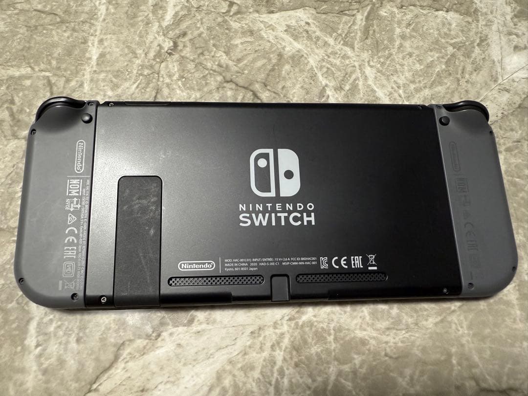 Nintendo Switch グレー 本体 チャージスタンド付き