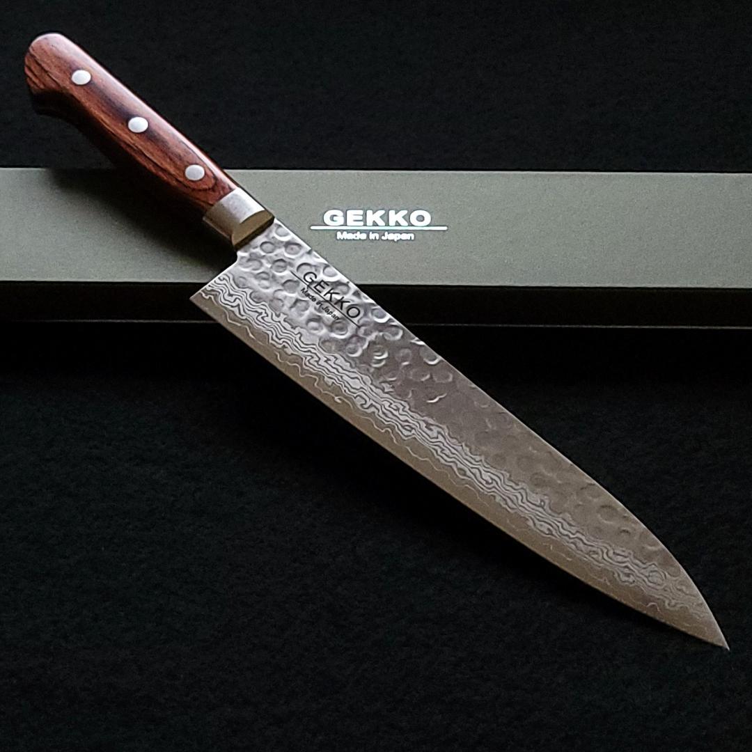 T*O様 VG10 ダマスカス 牛刀包丁180mm G1703 月光作