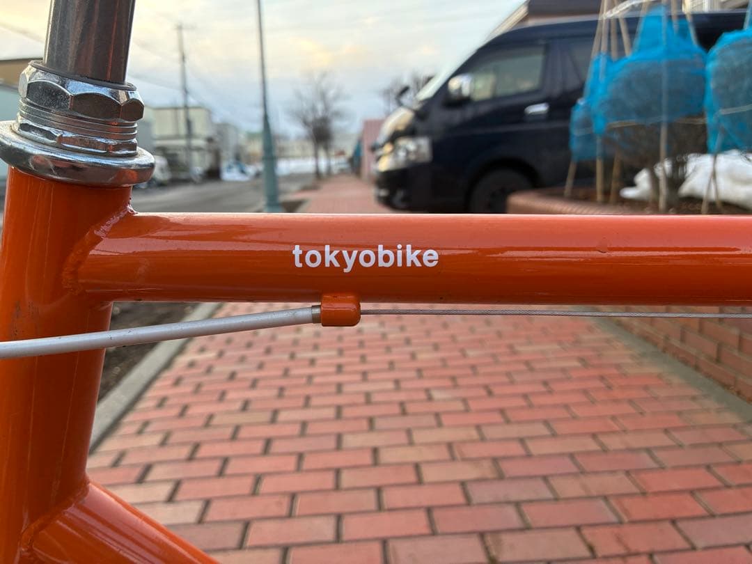 美品 tokyobike mono M オレンジ