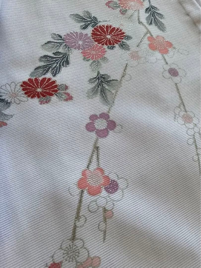 美品　洗える夏着物