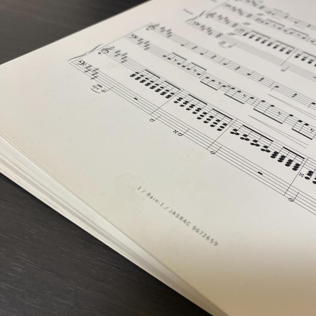 Trio Scores Ryuichi Sakamoto 楽譜 坂本龍一 スコア