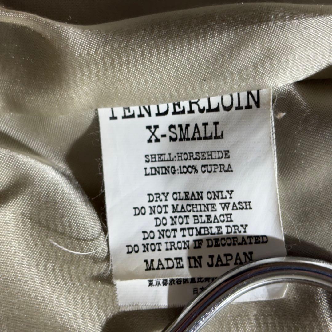 TENDERLOIN T-HIDE CAR COAT ホースハイド カーコート