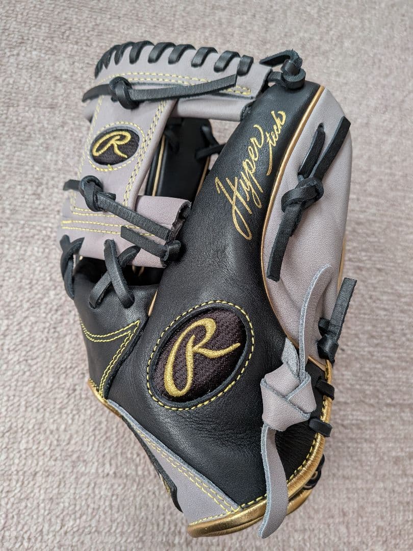 Rawlings Gold Glove 軟式グローブ 黒/灰色
