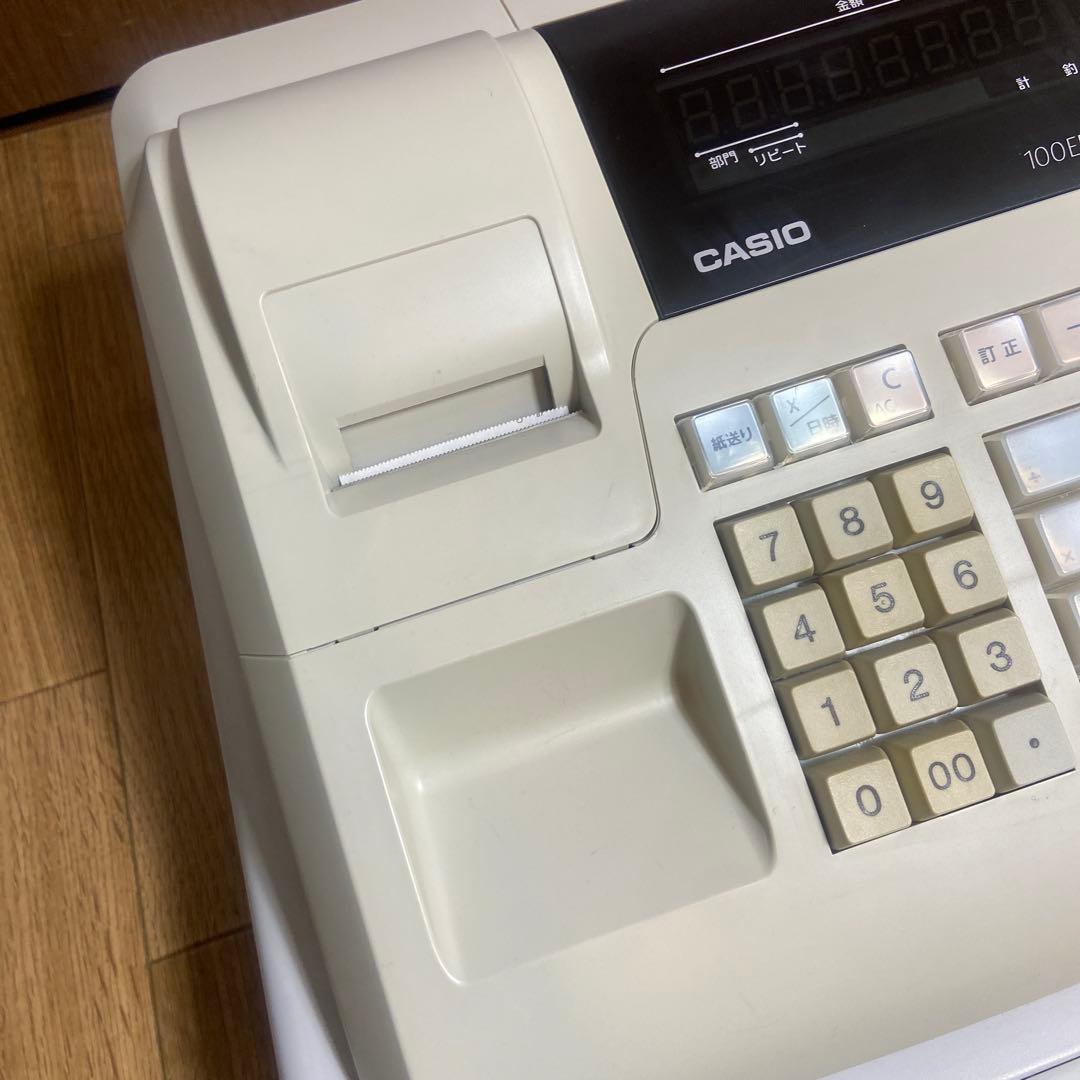 CASIO カシオ　レジ　100ER レジスター