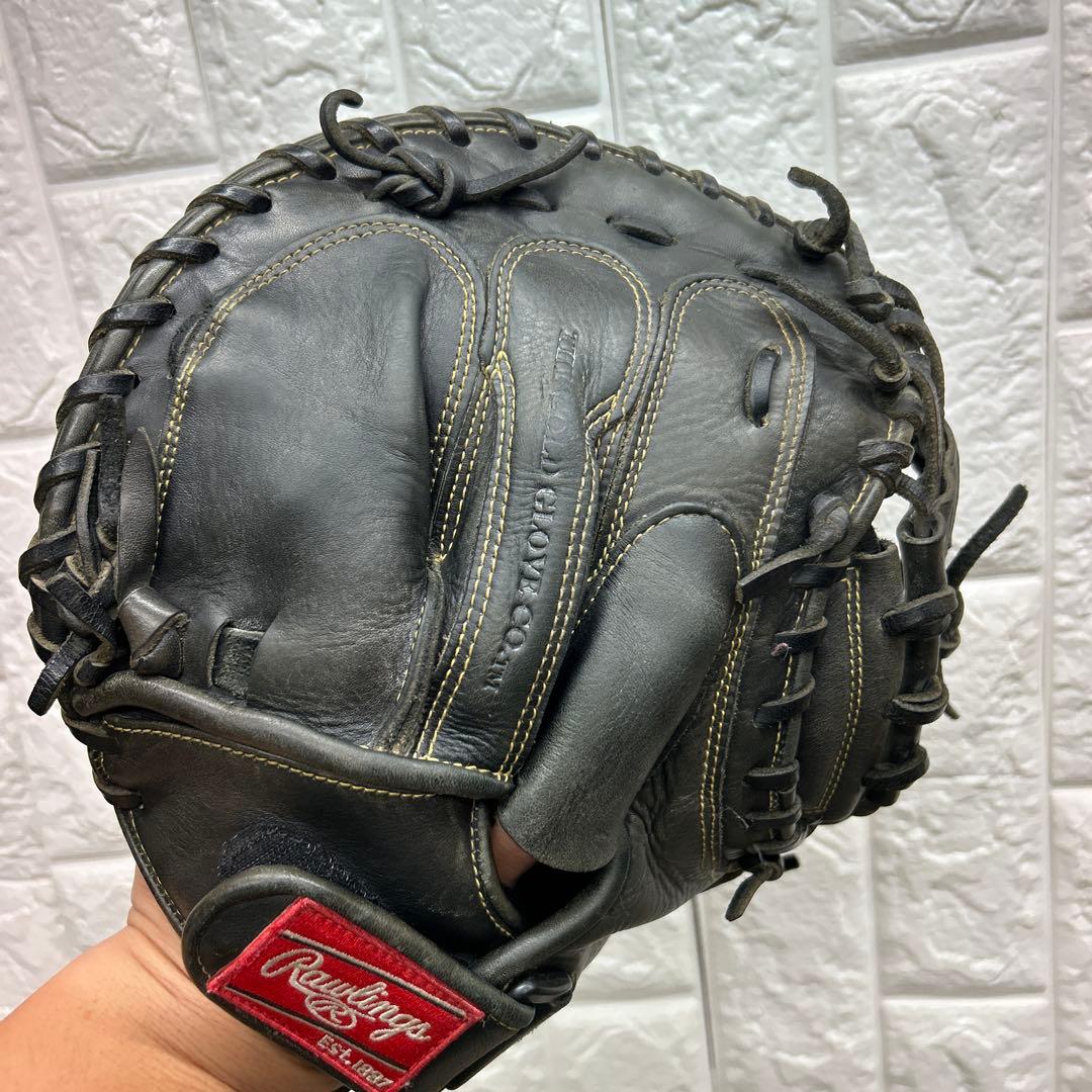 【超良型】野球 グローブ 軟式 少年野球 キャッチャーミット ローリングス