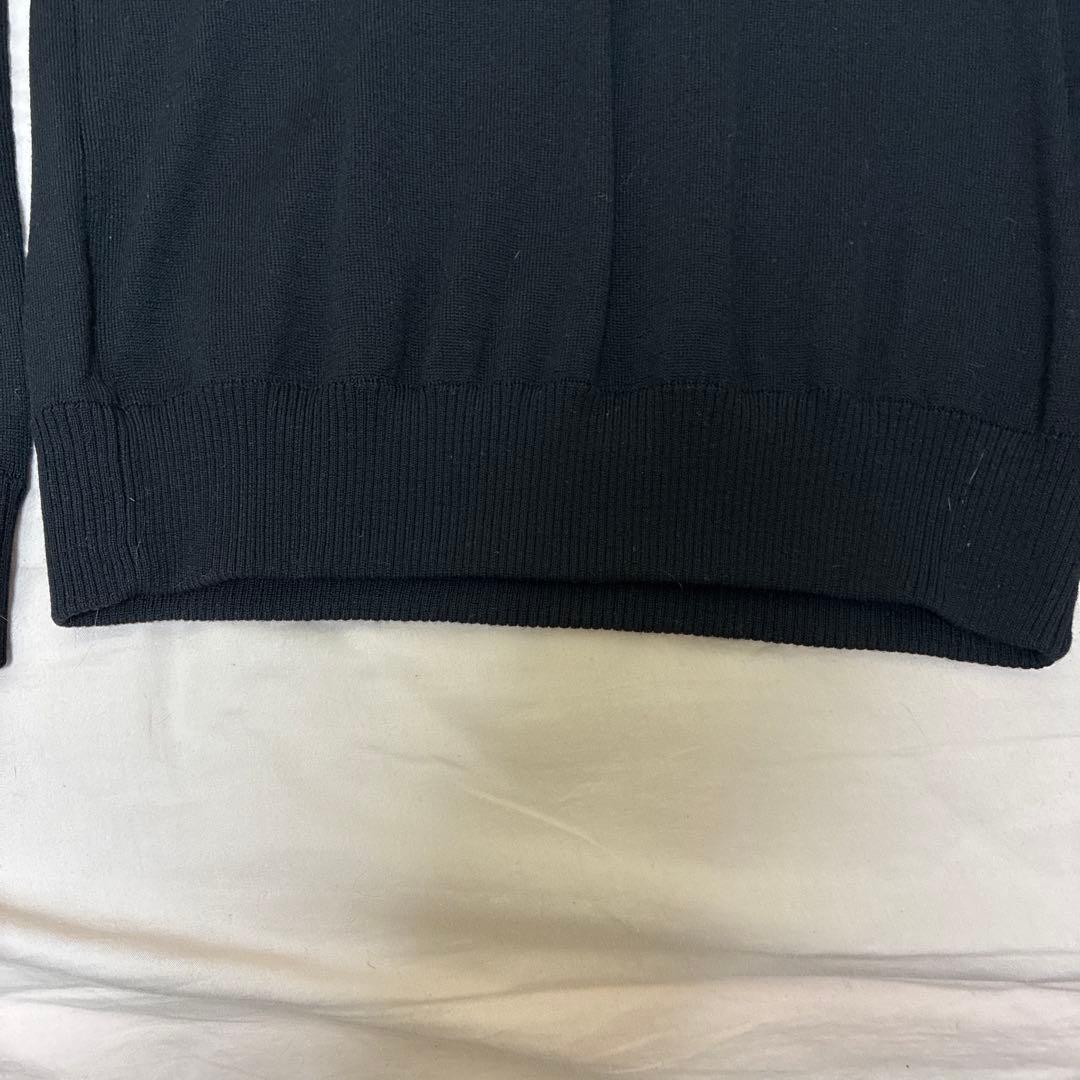 J.LINDEBERG ブラックジップセーター
