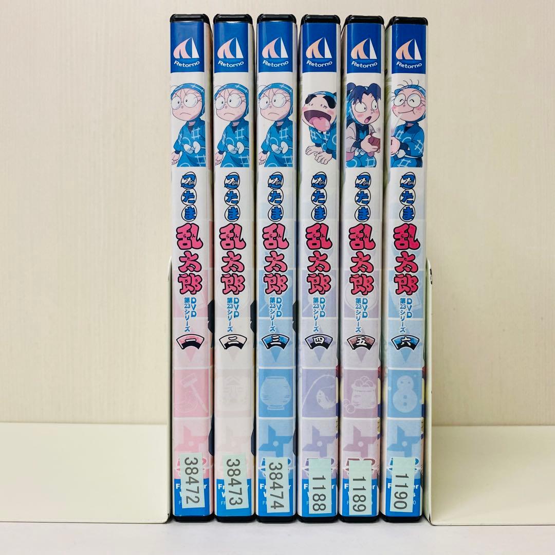 【新品ケース】DVD6巻　TVアニメ 忍たま乱太郎 第23シリーズ 全巻セット
