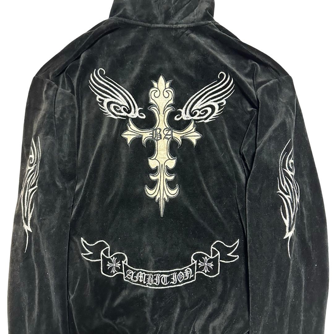 00s cross velour セットアップ Y2K お兄系 Vkei 平成