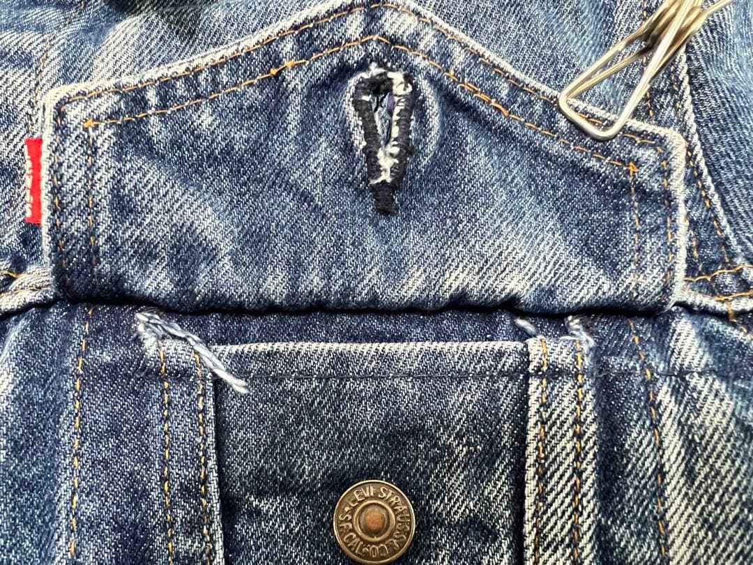 44R Levi`s 70506-0217 ヴィンテージデニムジャケット USA