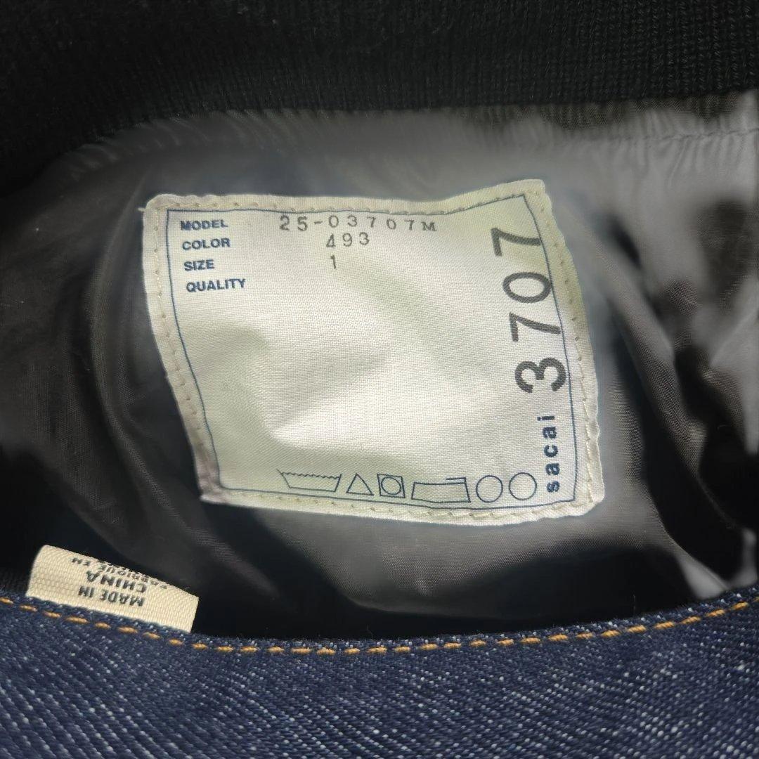 sacai×Levi's デニム・MA-1ドッキングリバーシブルブルゾン 1