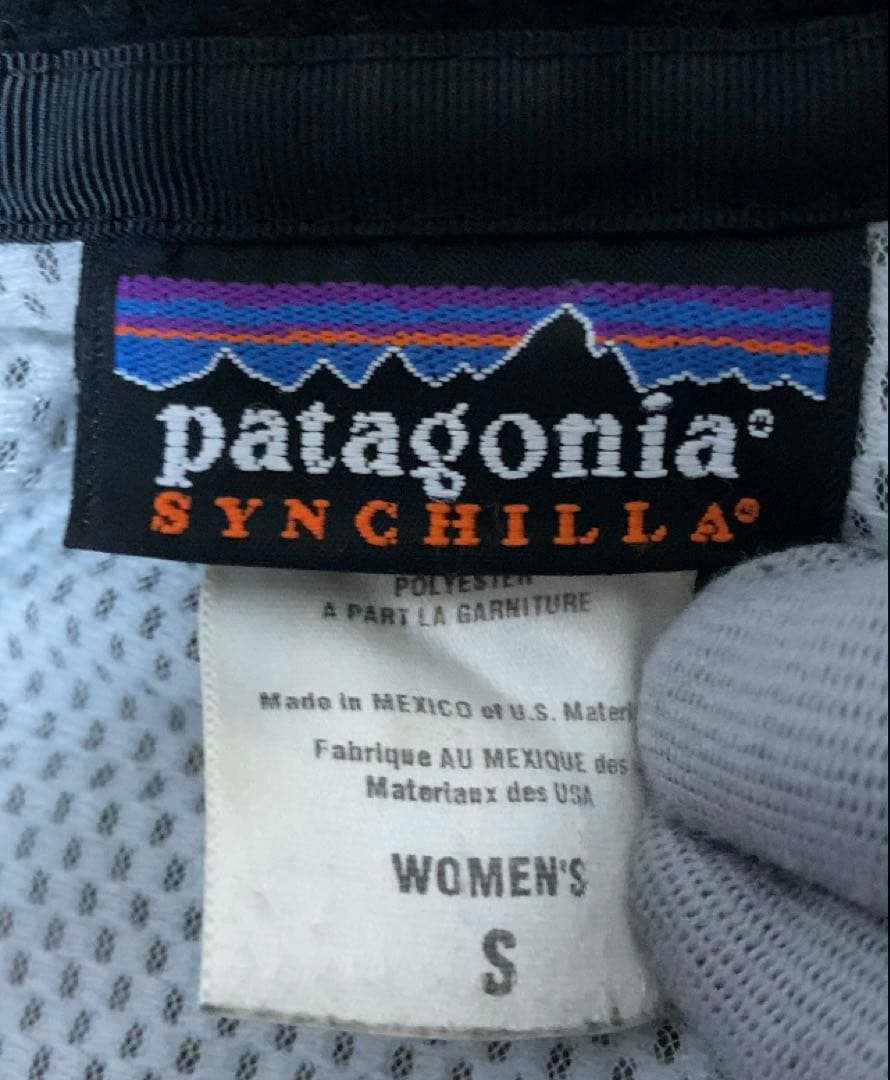 Patagonia ブラック ベスト レディース Sサイズ