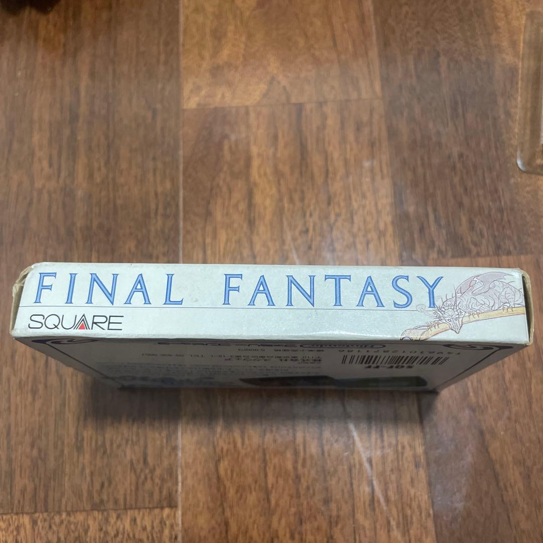 【箱、取扱説明書付き】ファミリーコンピュータ用ソフト　ファイナルファンタジー