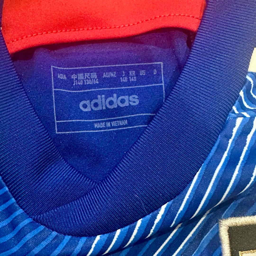 堂安律 日本代表 2022 W杯 ユニフォーム adidas #8 140サイズ