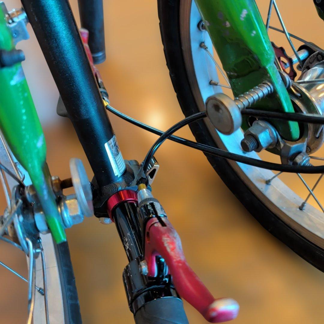 FIAT 軽量8.５k g 折りたたみ自転車 カスタムFDB140 DAHON