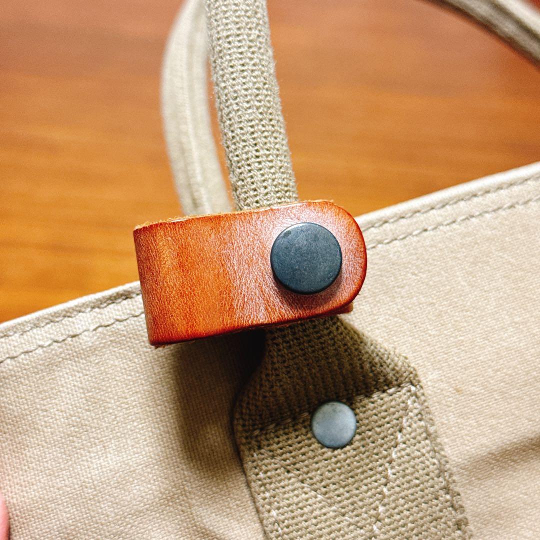 PORTER ポーター キャンバス×レザー トートバッグ ベージュ