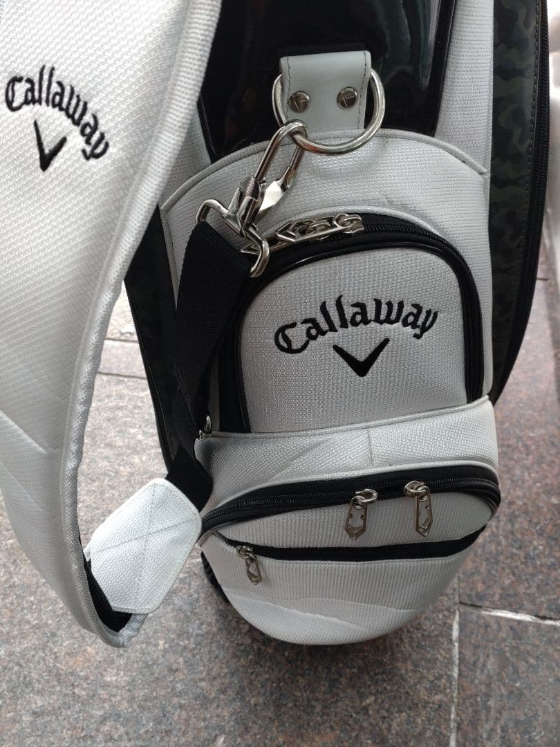 Callaway ゴルフバッグ・キャディバッグ ホワイト・ブラック系グリーン迷彩