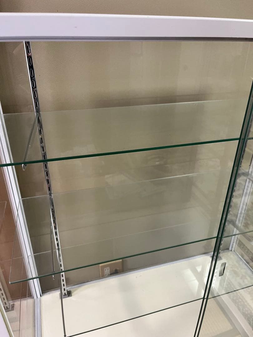 店舗用　ガラスショーケース 120㎝　ガラスケース　キャビネット　什器