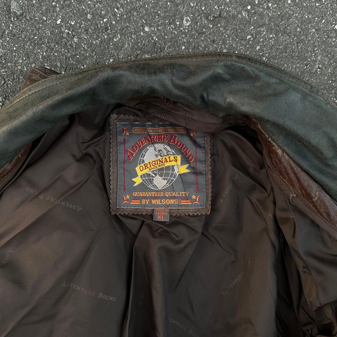BY WILSONS Leather jacket 短丈