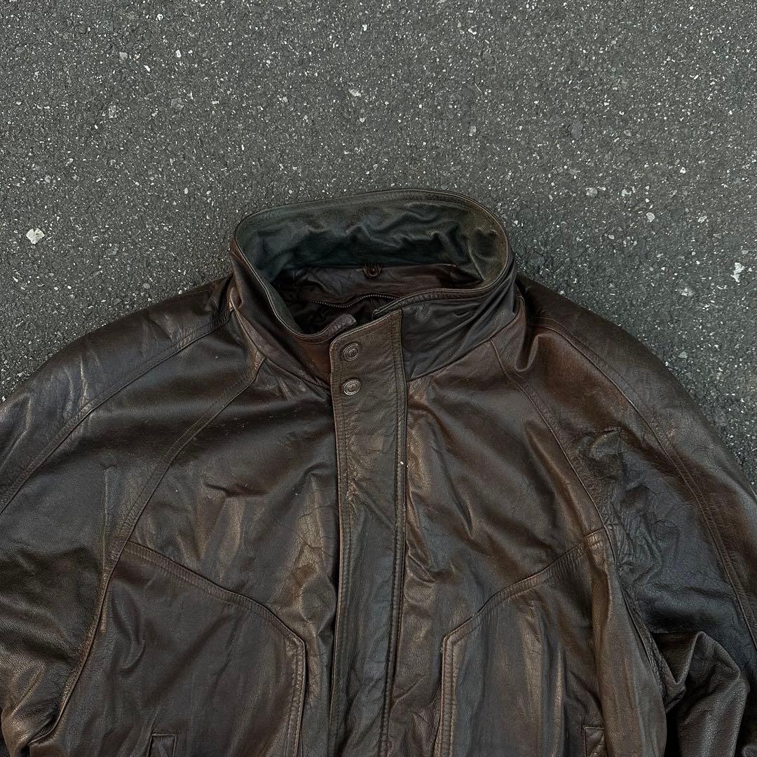 BY WILSONS Leather jacket 短丈