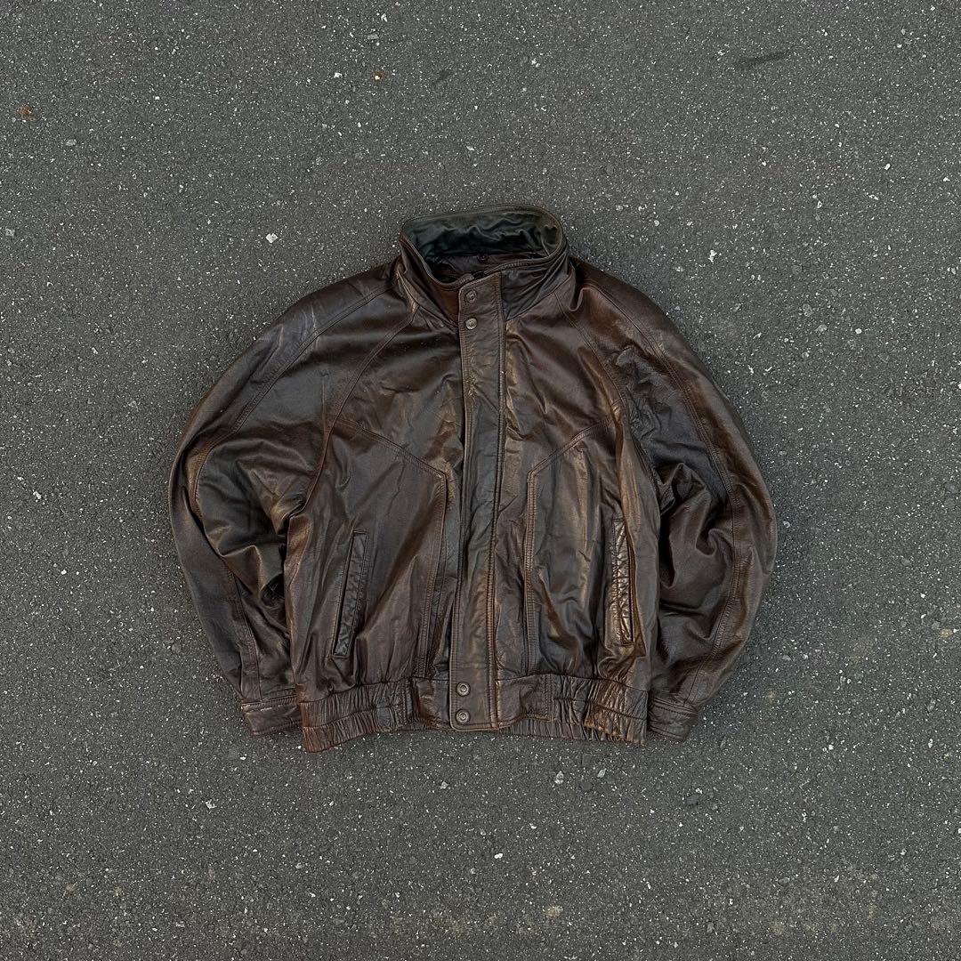 BY WILSONS Leather jacket 短丈