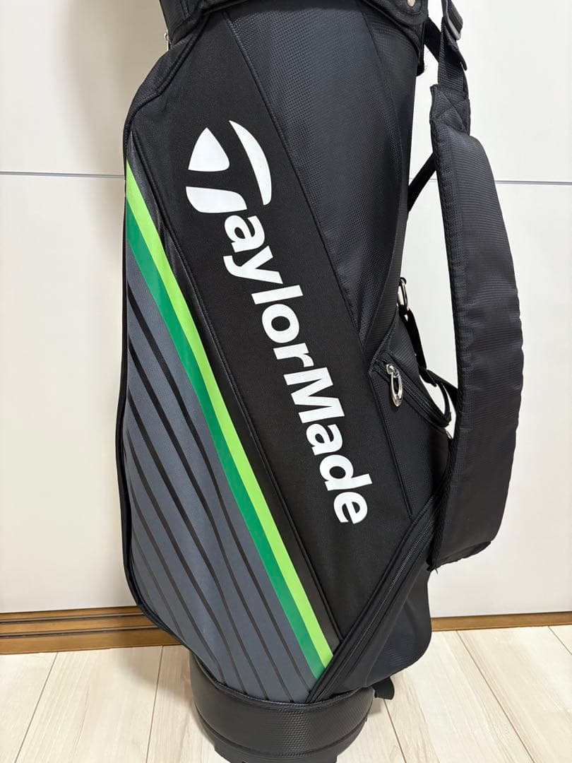 【美品】TaylorMade テーラーメイド キャディバック ブラック