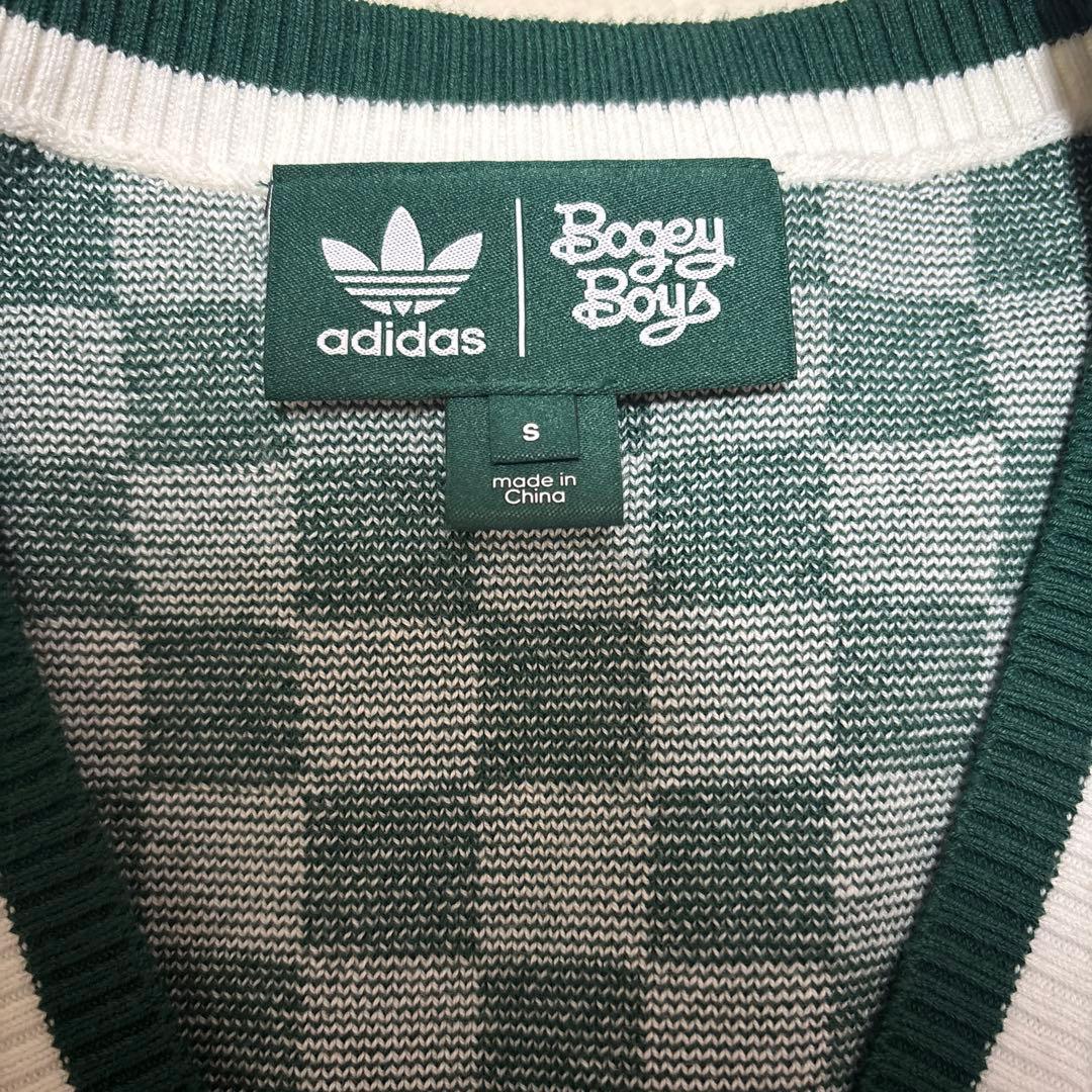 adidas Bogey Boys ニットベスト Sサイズ