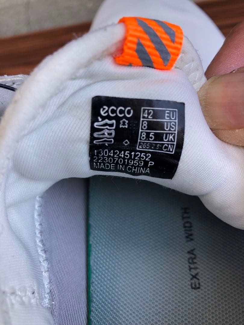 383番ECCO ゴルフシューズ SURROUND 42 26cm スパイクレス
