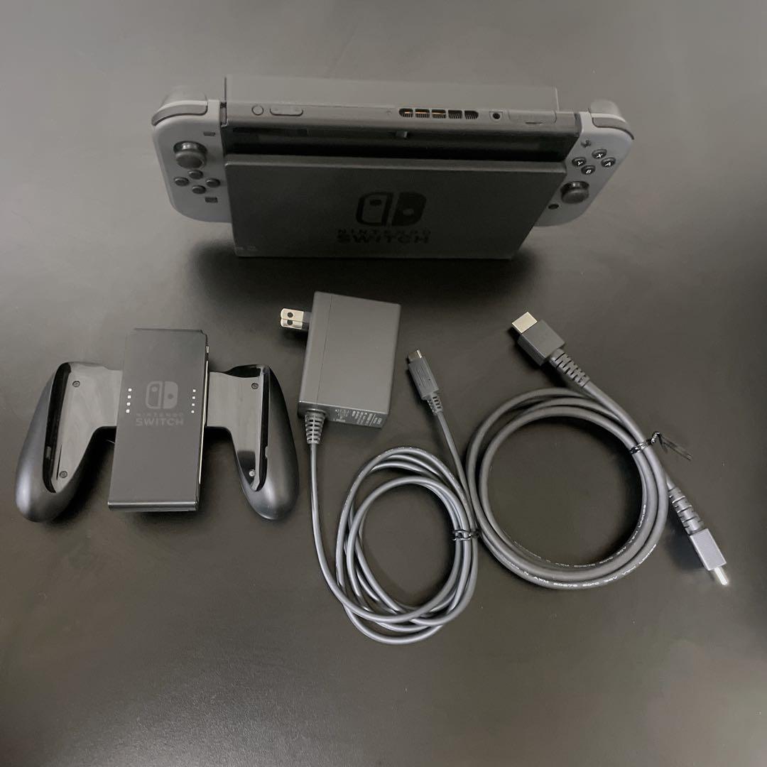 任天堂 Nintendo Switch 本体 グレー / 付属品セット