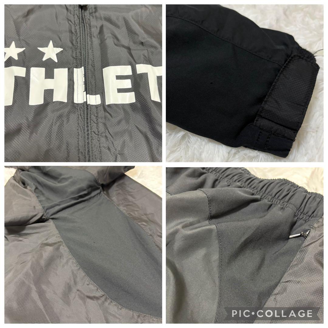 ATHLETA アスレタ トレーニングウェア O 上下セットアップ ブラック