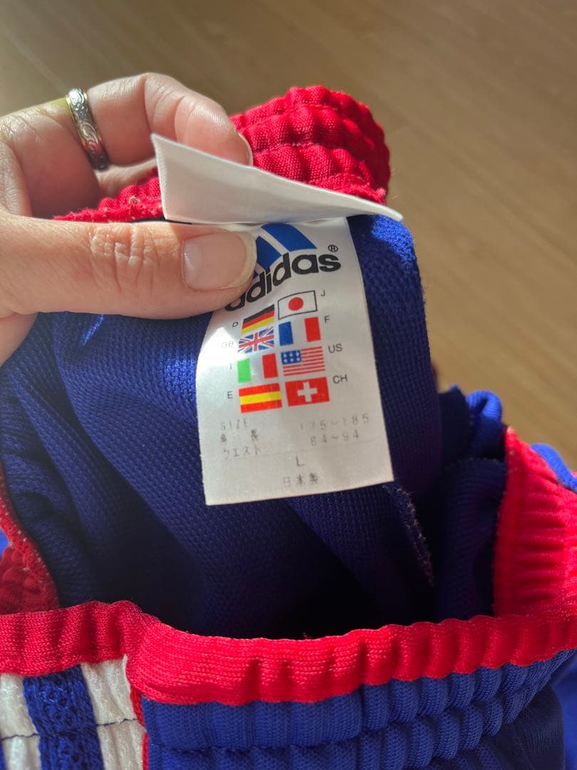 フ*ム様 90'adidas 日本代表 ジャージ 青