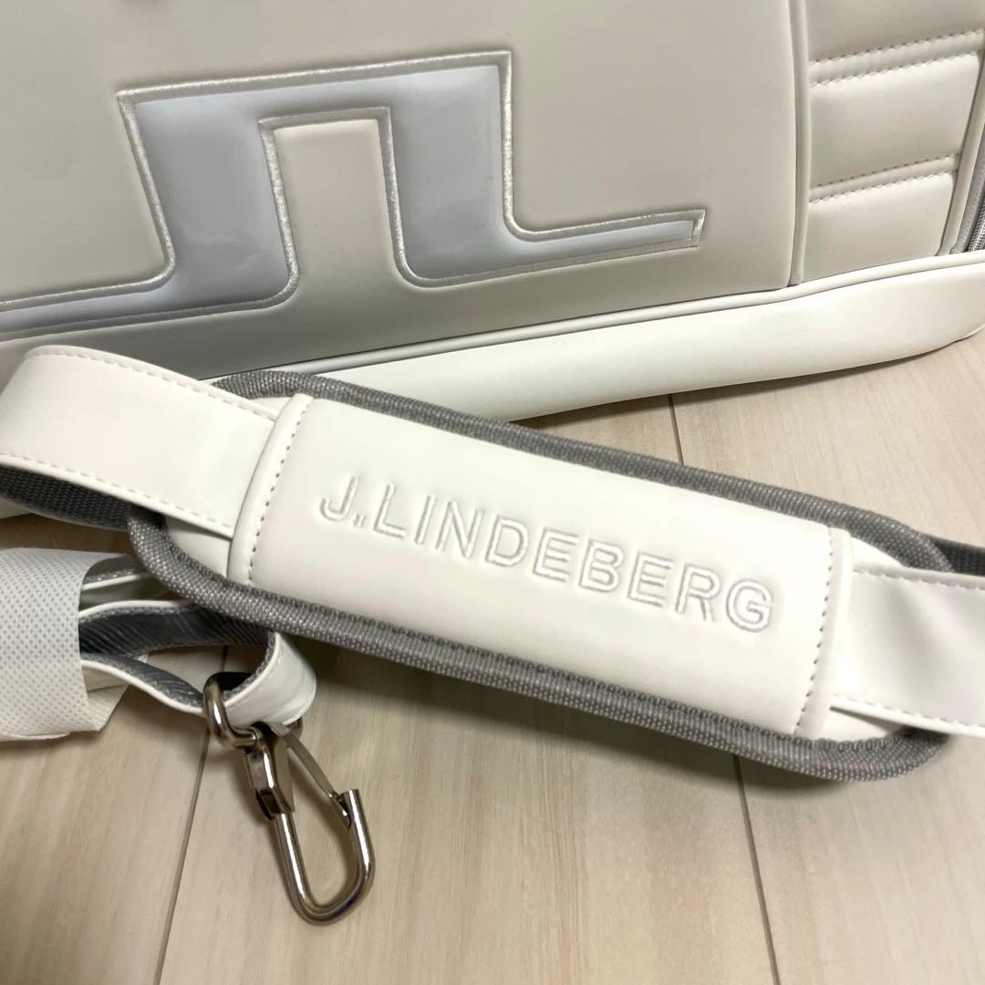 ジェイリンドバーグ　LINDEBERG ボストンバッグ　ゴルフ　バッグ　白/緑