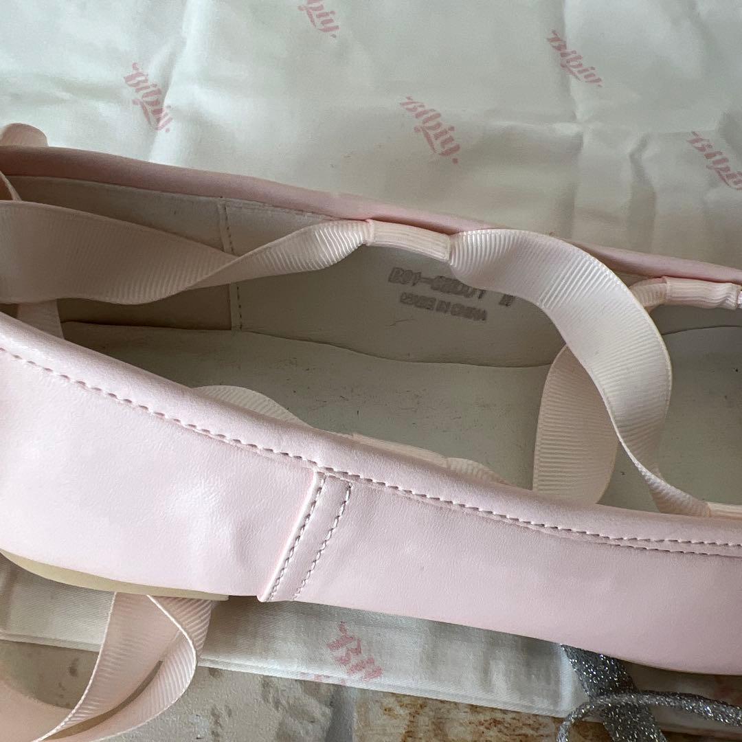 Bibiy B.ballet shoesレースアップバレエシューズ