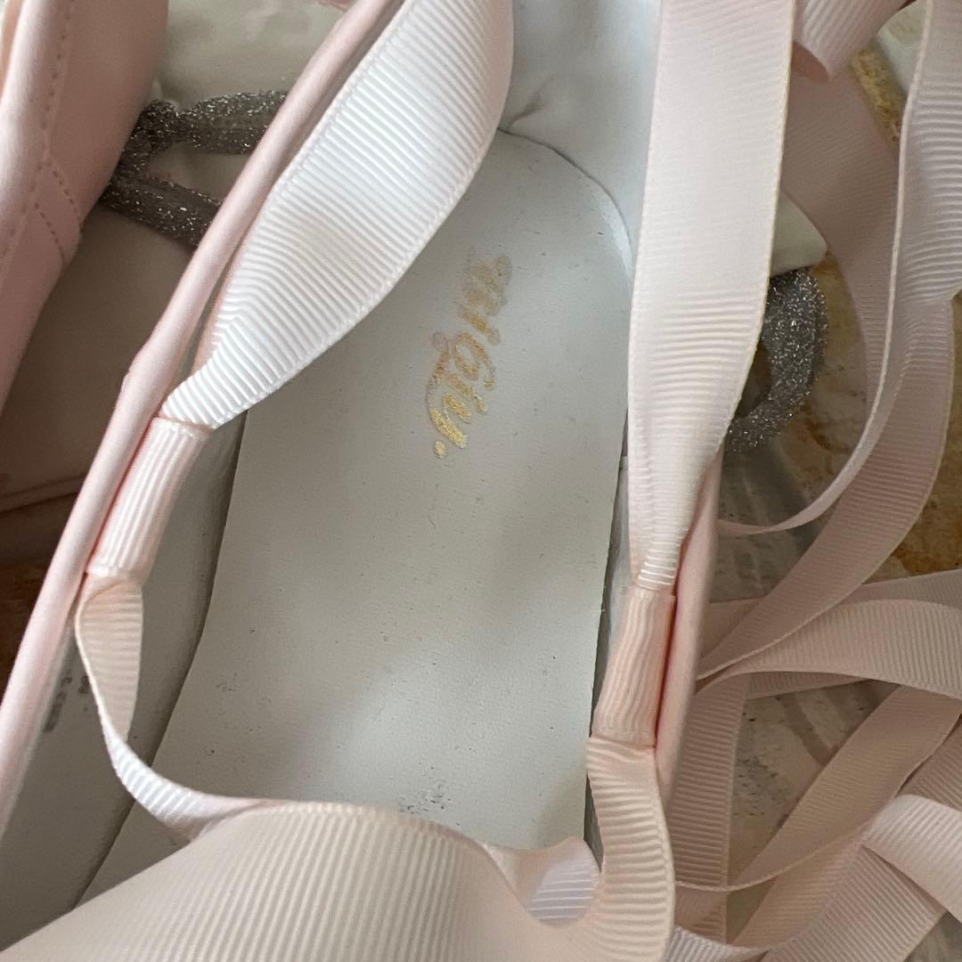 Bibiy B.ballet shoesレースアップバレエシューズ