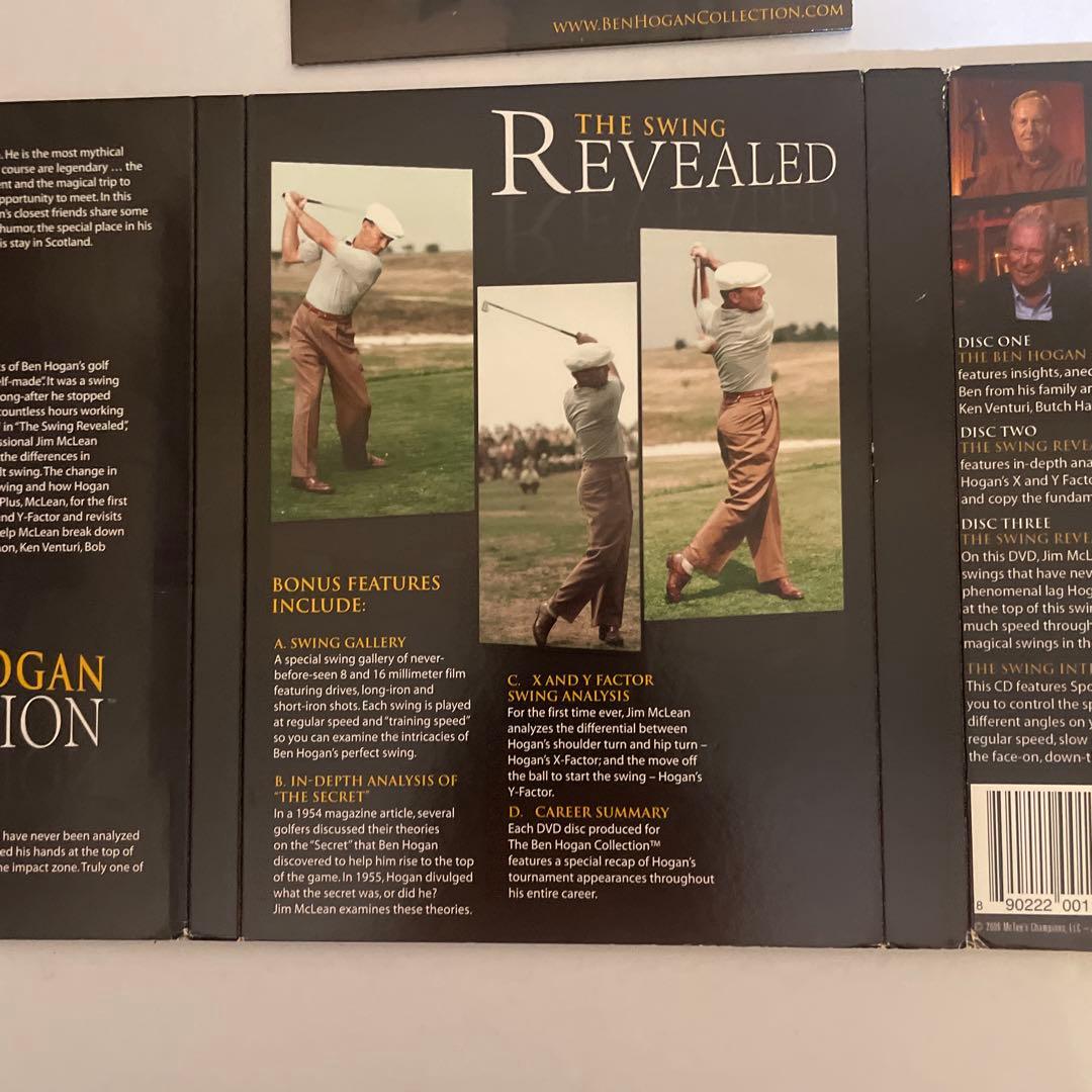 ゴルフ希少THE BEN HOGAN COLLECTION オフィシャルDVD