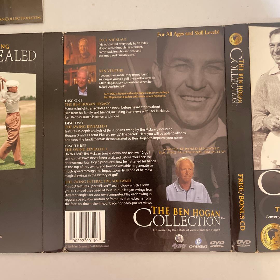 ゴルフ希少THE BEN HOGAN COLLECTION オフィシャルDVD