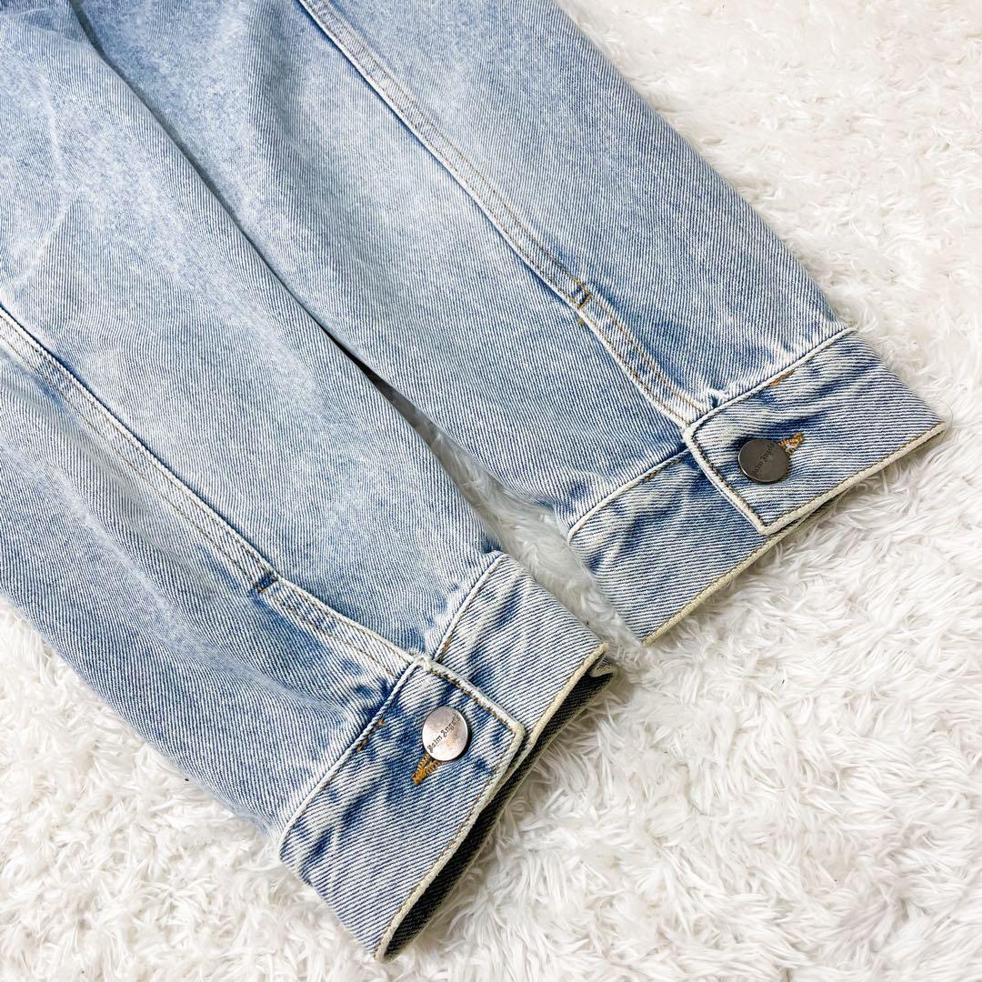 Palm Angels パームエンジェルス バックロゴ デニムジャケット XL