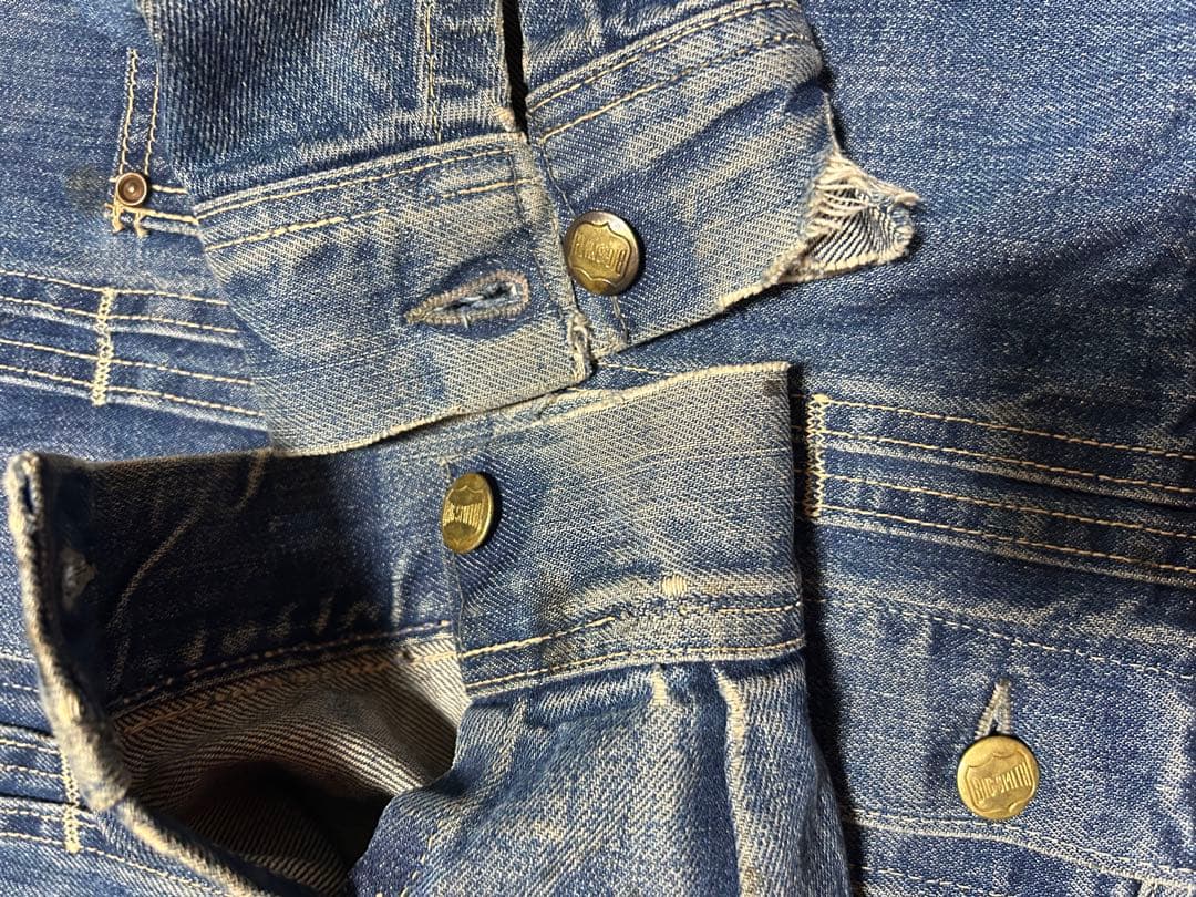 50s 60s BIG SMITH denim jacket 2ndタイプ　濃紺