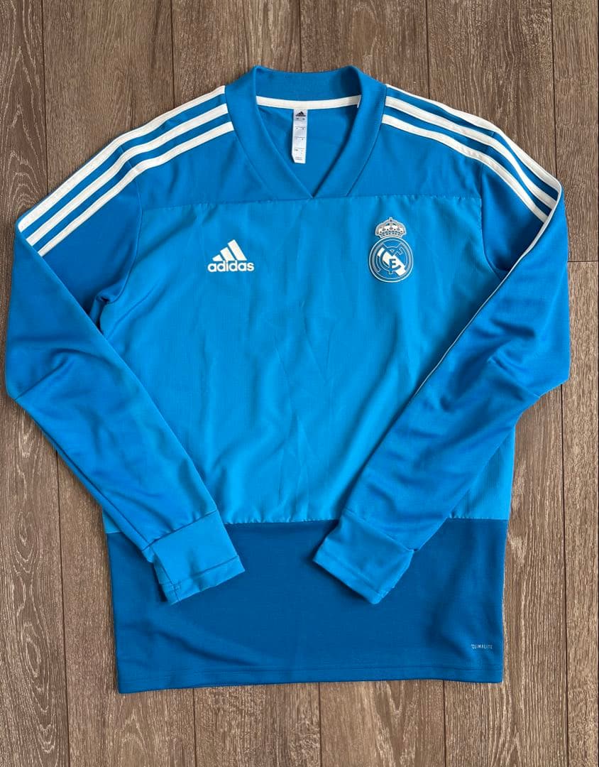 adidas Real Madrid トレーニングウェア トップ 2点セット L