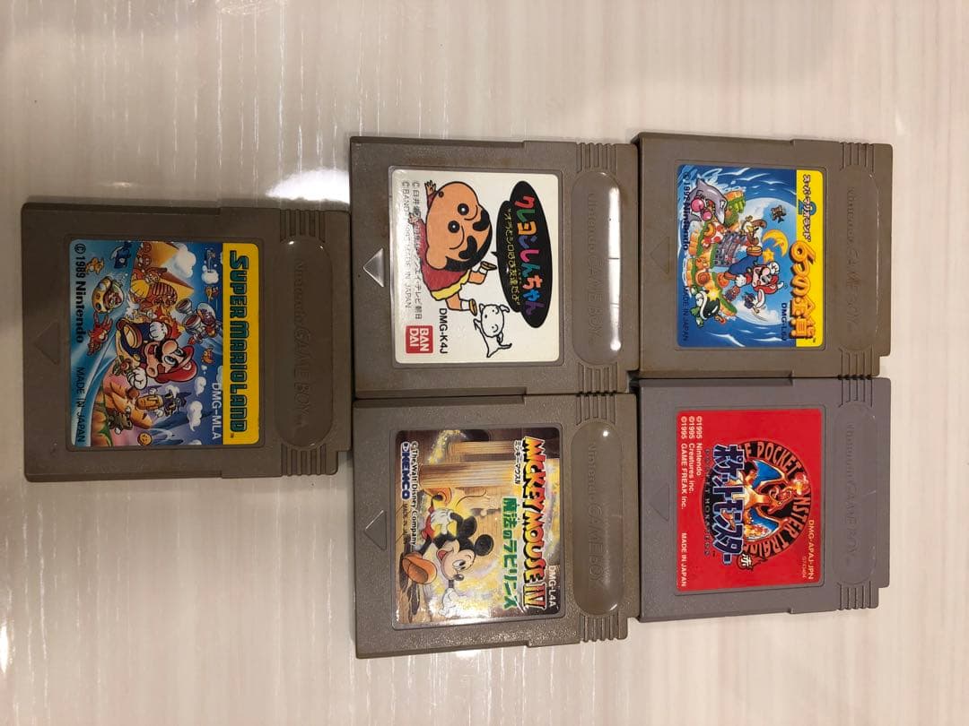 Nintendo ゲームボーイ　初期　カセット付き　電池付き　すぐ使えます