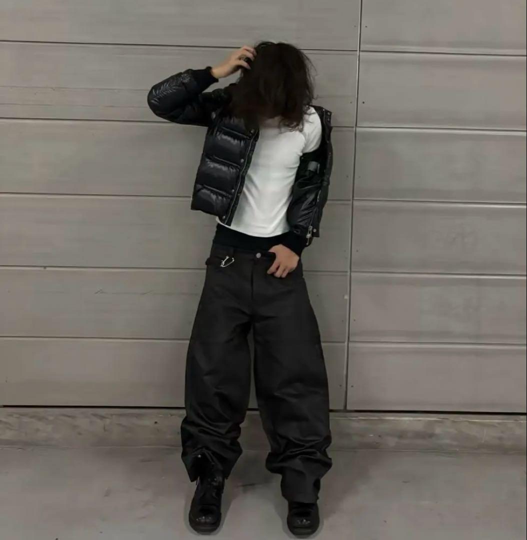 パンツ goar.archive STRAPPED BAGGY OIL PANTS